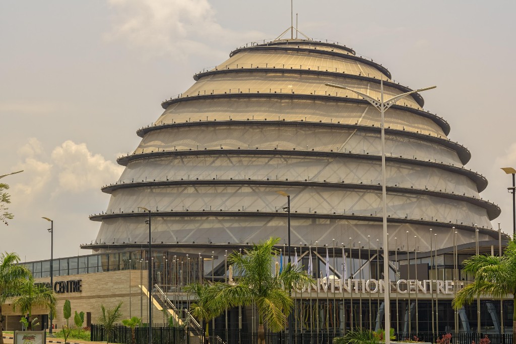 Kigali Convention Centre, modern landmark in Rwanda's capital